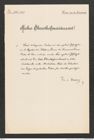 k.k. naturhistorisches Hofmuseum, Intendanzakten 1885-1896 (Hauer), Aktenzahl Z.756/1889, Seite 1